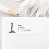 vuurtoren van Cape Hatteras Etiket (Insitu)