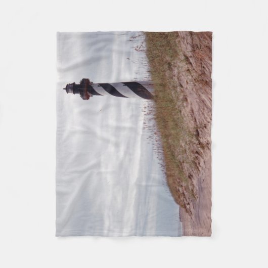 vuurtoren van Cape Hatteras Fleece Deken (Voorkant)
