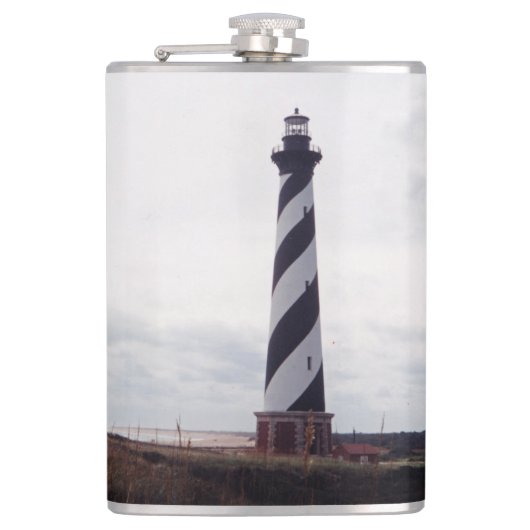 vuurtoren van Cape Hatteras Heupfles (Voorkant)