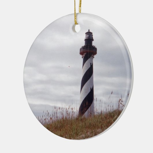 vuurtoren van Cape Hatteras Keramisch Ornament (Links)