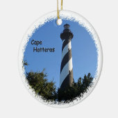 vuurtoren van Cape Hatteras Keramisch Ornament (Links)