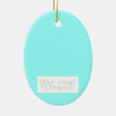 vuurtoren van Cape Hatteras Keramisch Ornament (Achterkant)