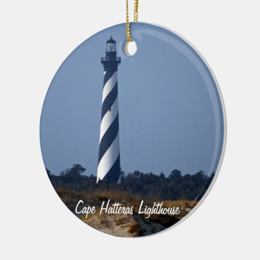 vuurtoren van Cape Hatteras Keramisch Ornament (Links)
