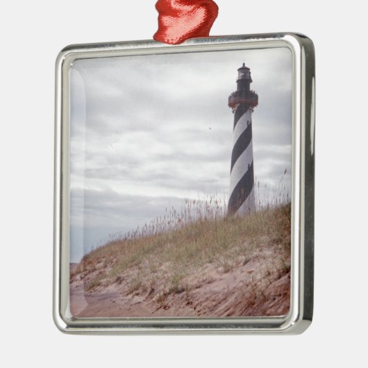 vuurtoren van Cape Hatteras Metalen Ornament (Links)