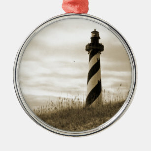 vuurtoren van Cape Hatteras Metalen Ornament