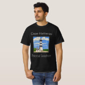 Vuurtoren van Cape Hatteras, National Seashore T-shirt (Voorkant volledig)