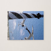 vuurtoren van Cape Hatteras North Carolina Legpuzzel (Horizontaal)