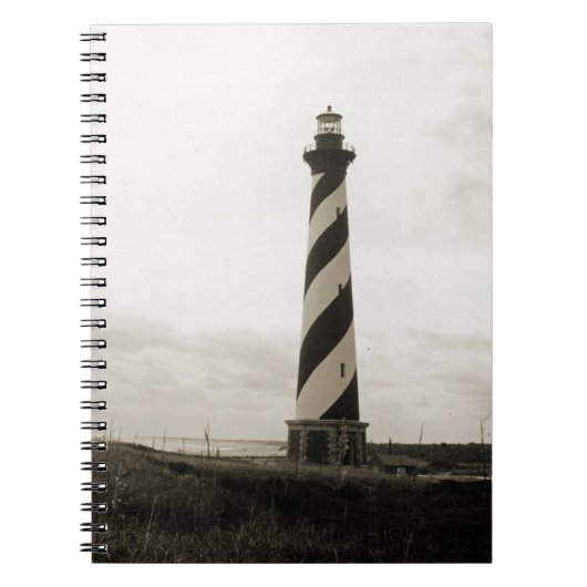 vuurtoren van Cape Hatteras Notitieboek (Voorkant)