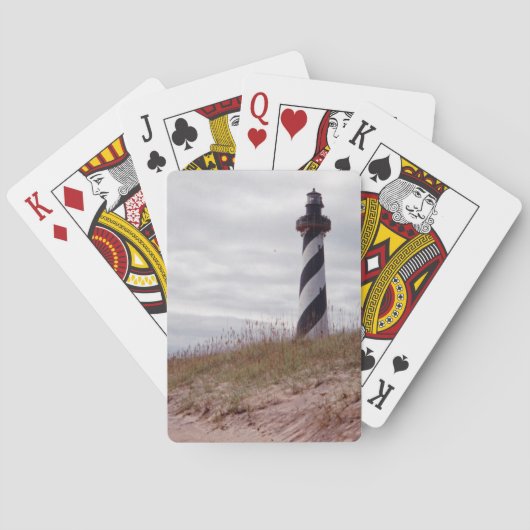 vuurtoren van Cape Hatteras Pokerkaarten (Achterkant)