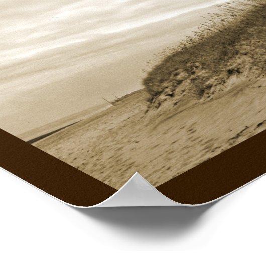 vuurtoren van Cape Hatteras Poster (Hoek)