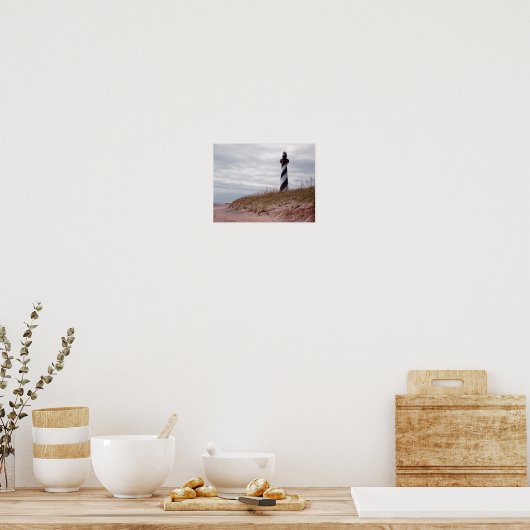 vuurtoren van Cape Hatteras Poster (Keuken)