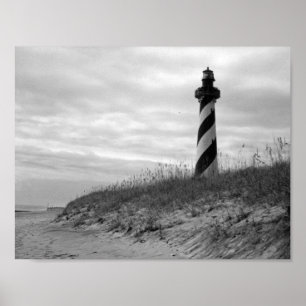vuurtoren van Cape Hatteras Poster