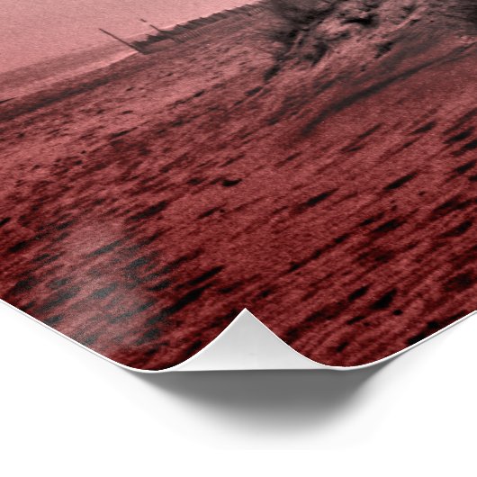 vuurtoren van Cape Hatteras Poster (Hoek)