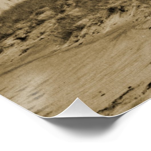 vuurtoren van Cape Hatteras Poster (Hoek)