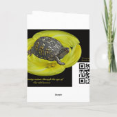 Vuurtoren van Cape Hatteras Prettige feestdagen (Achterkant)