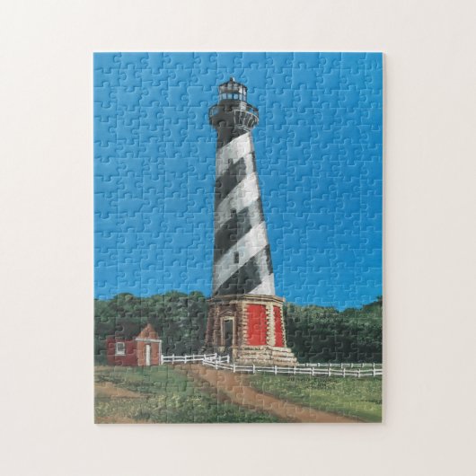 vuurtoren van Cape Hatteras Puzzle Legpuzzel (Verticaal)