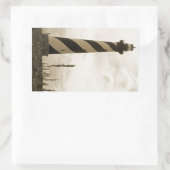 vuurtoren van Cape Hatteras Rechthoekige Sticker (Tas)