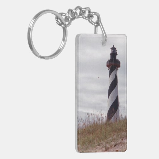 vuurtoren van Cape Hatteras Sleutelhanger (Voorkant Links)