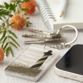 vuurtoren van Cape Hatteras Sleutelhanger (Voorkant Rechts)