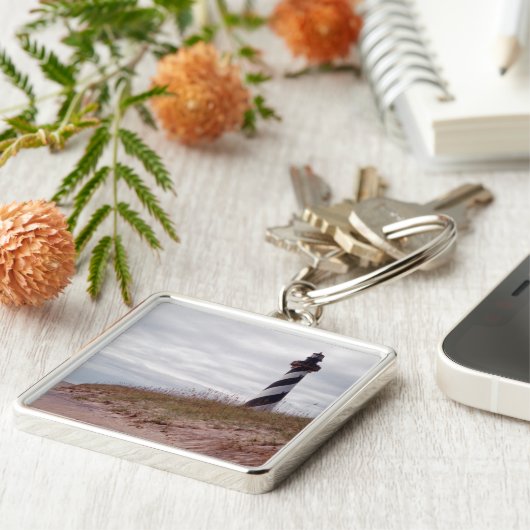 vuurtoren van Cape Hatteras Sleutelhanger (Zijkant)