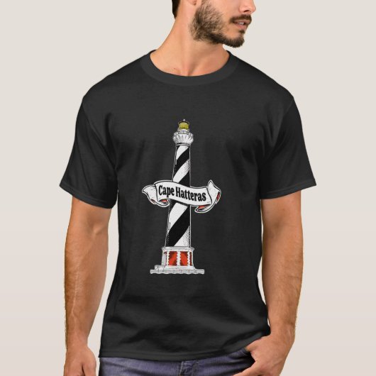 Vuurtoren van Cape Hatteras T-shirt (Voorkant)