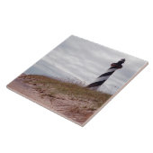 vuurtoren van Cape Hatteras Tegeltje (Zijkant)