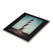 vuurtoren van Cape Hatteras Tegeltje (Zijkant)