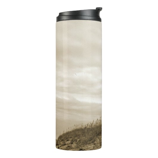 vuurtoren van Cape Hatteras Thermosbeker (Gedraaid links)