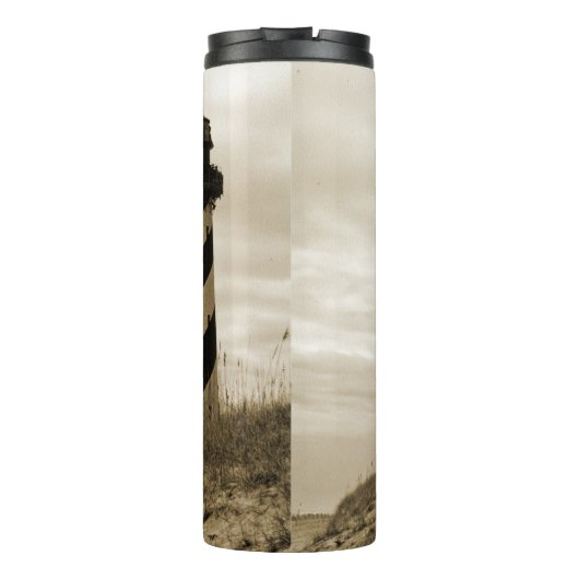 vuurtoren van Cape Hatteras Thermosbeker (Achterkant)