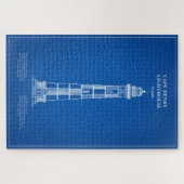 Vuurtoren van Cape Henry - Virginia - AD Legpuzzel (Horizontaal)