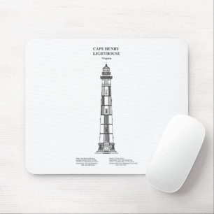 Vuurtoren van Cape Henry - Virginia - BD Muismat