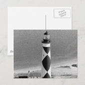 vuurtoren van Cape Lookout Briefkaart (Voorkant / Achterkant)