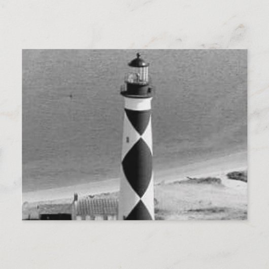 vuurtoren van Cape Lookout Briefkaart (Voorkant)
