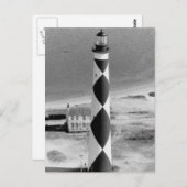 vuurtoren van Cape Lookout Briefkaart (Voorkant / Achterkant)