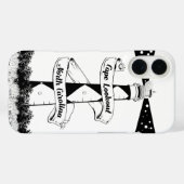 vuurtoren van Cape Lookout Case-Mate iPhone Case (Achterkant (horizontaal))
