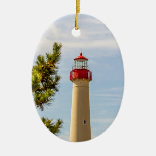 vuurtoren van Cape Mat Keramisch Ornament