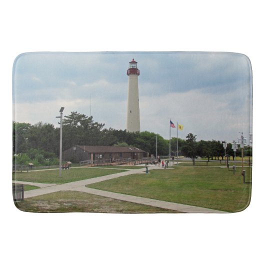 vuurtoren van Cape May Badmat (Voorkant)