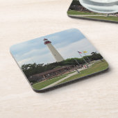 vuurtoren van Cape May Bier Onderzetter (Linkerzijde)
