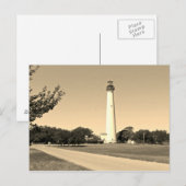 vuurtoren van Cape May Briefkaart (Voorkant / Achterkant)
