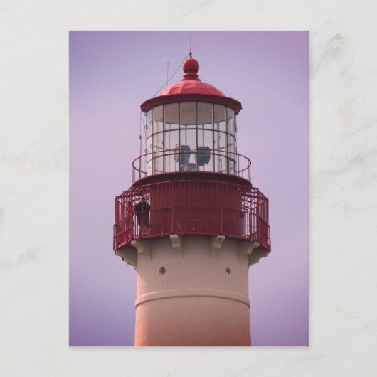 vuurtoren van Cape May Briefkaart (Voorkant)