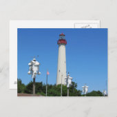 vuurtoren van Cape May Briefkaart (Voorkant / Achterkant)