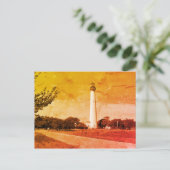 vuurtoren van Cape May Briefkaart (Staand voorkant)