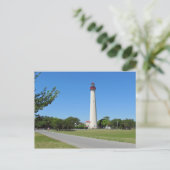 vuurtoren van Cape May Briefkaart (Staand voorkant)