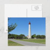vuurtoren van Cape May Briefkaart (Voorkant / Achterkant)