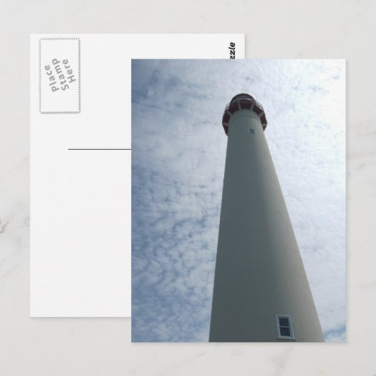 vuurtoren van Cape May Briefkaart (Voorkant / Achterkant)