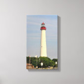 vuurtoren van Cape May Canvas Afdruk (Voorkant)