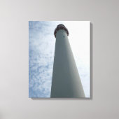 vuurtoren van Cape May Canvas Afdruk (Voorkant)