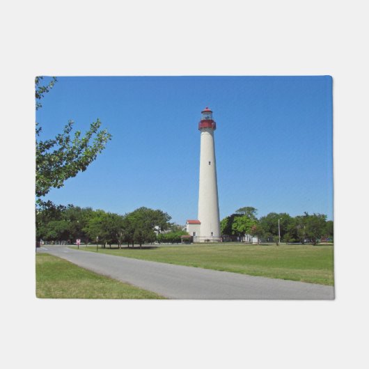 vuurtoren van Cape May Deurmat (Voorkant)