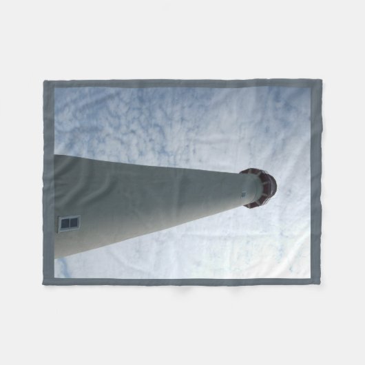 vuurtoren van Cape May Fleece Deken (Voorkant (Horizontaal))