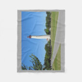 vuurtoren van Cape May Fleece Deken (Voorkant)